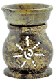 Aroma Lamp - Spiral Soapstone 3 1/2