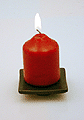 Candle Holder - Small CeramicSujetador de Vela - Cerámica Pequeña